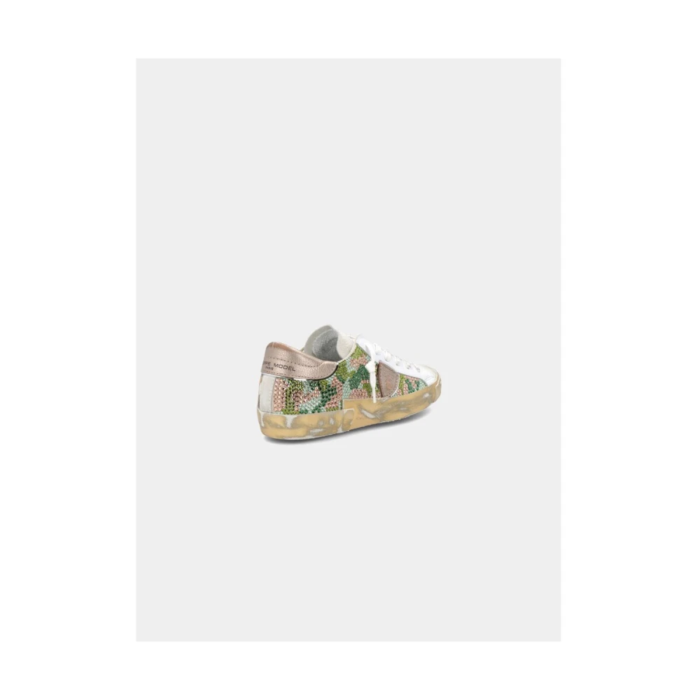 Sneakers Basses Multicolores en Camouflage