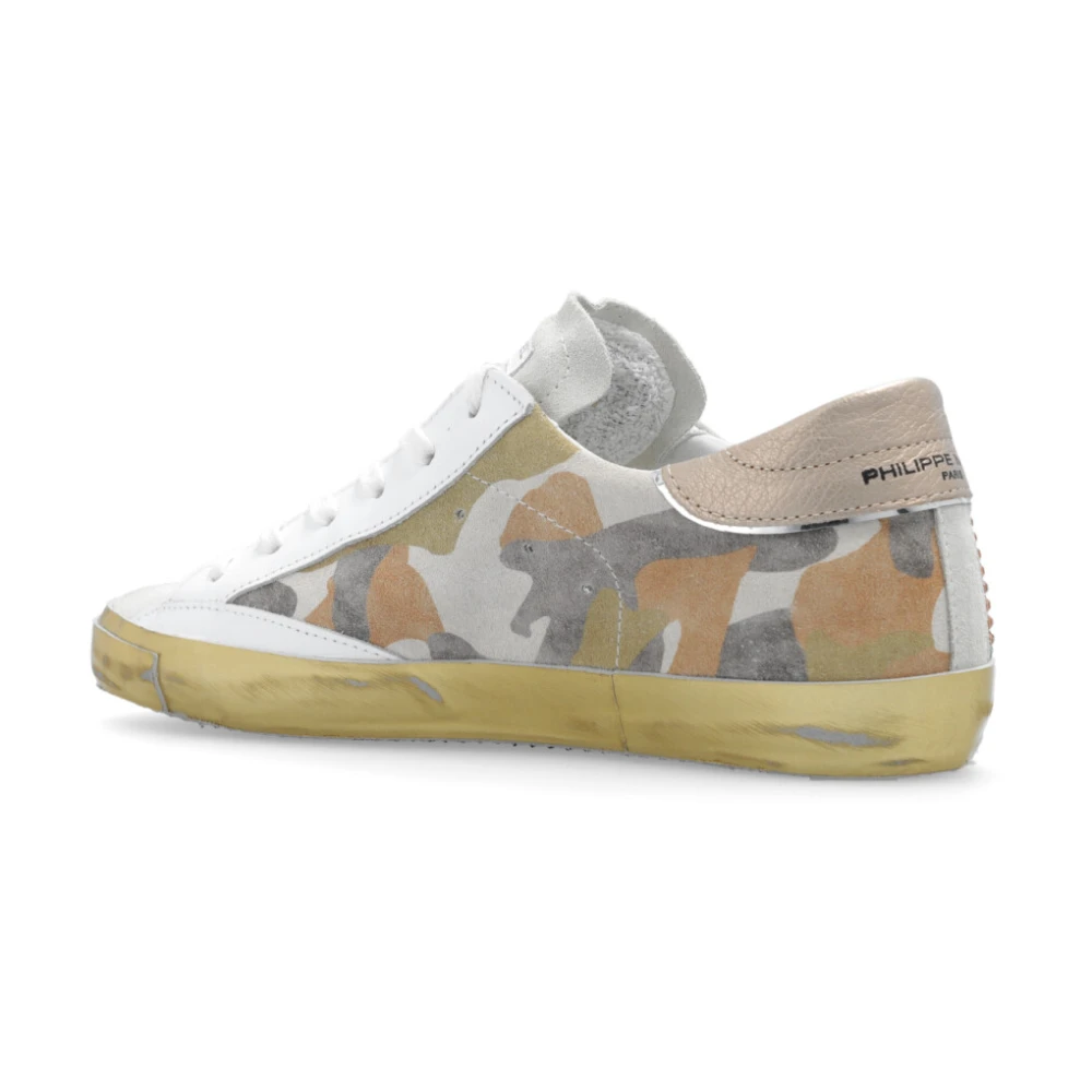 Sneakers Basses Multicolores en Camouflage