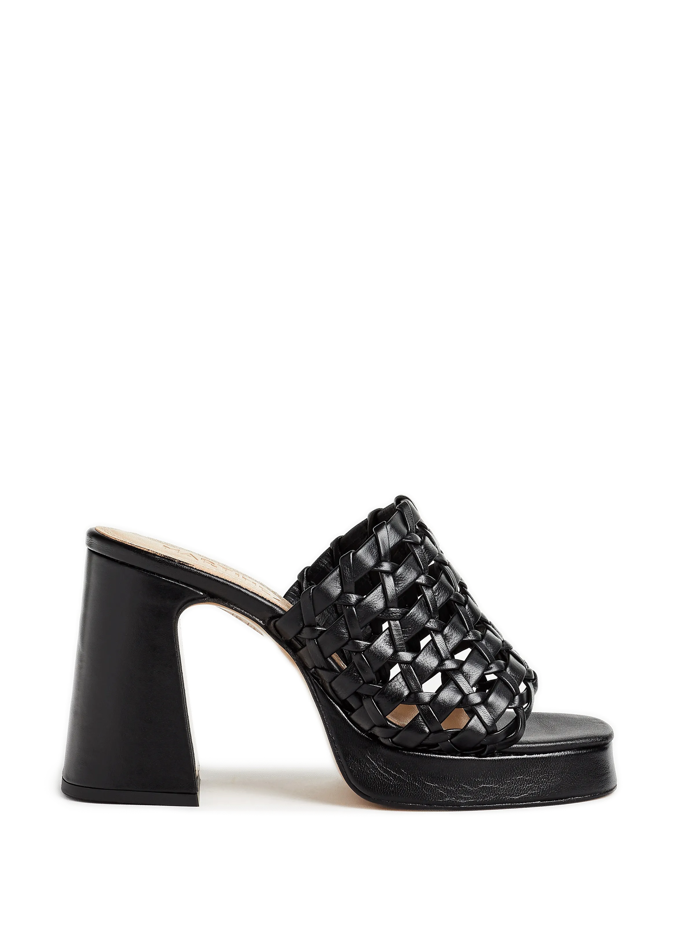 SOULIERS MARTINEZ  Mules Alba en cuir - Noir