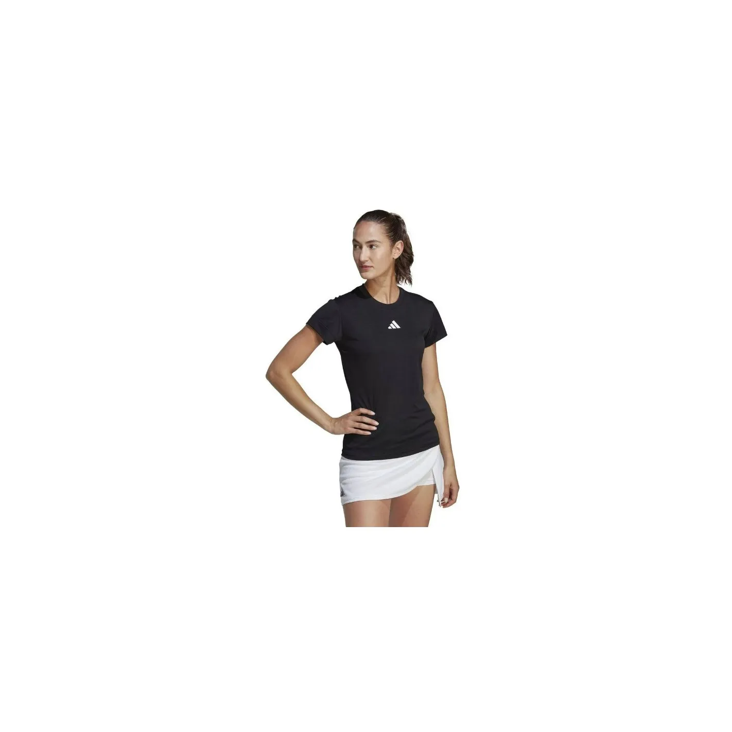 T-Shirt ADIDAS Femme FREELIFT TEE Noir PE 2023