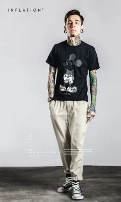 T shirt Angry Mickey pour Homme avec manches courtes