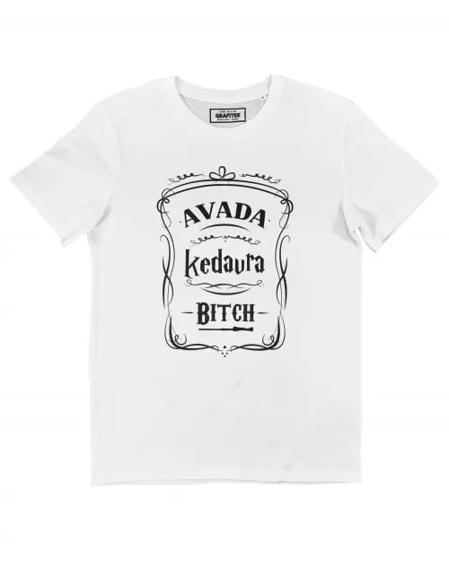 T-shirt Avada Kedavra Bitch - Tee-shirt Sortilège Harry Potter | Grafitee