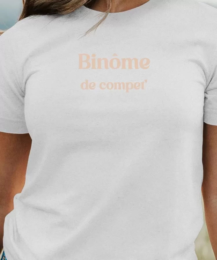 T-Shirt Binôme de compet' Pour femme