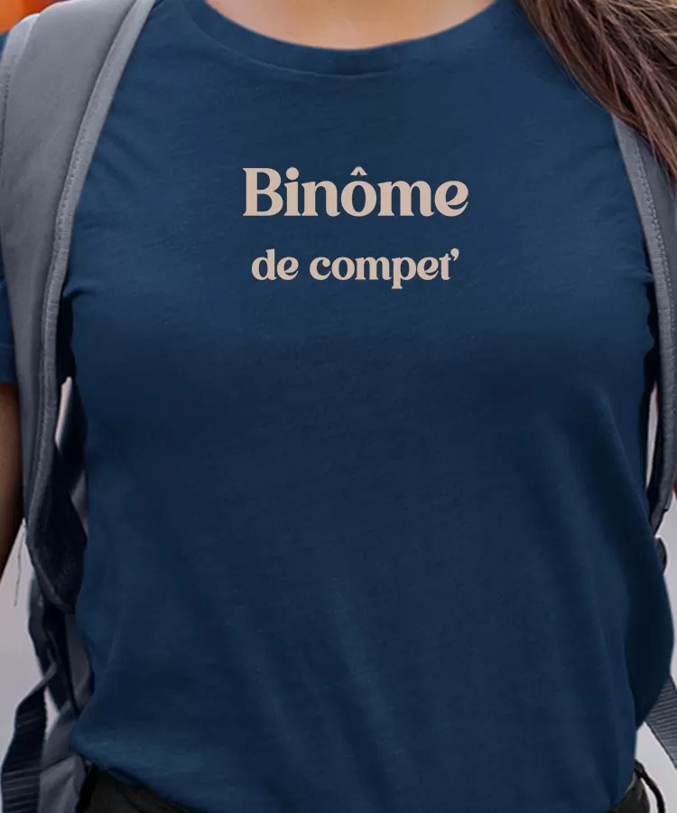 T-Shirt Binôme de compet' Pour femme