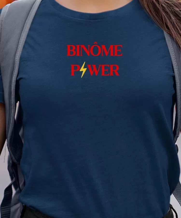 T-Shirt Binôme Power Pour femme