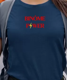 T-Shirt Binôme Power Pour femme