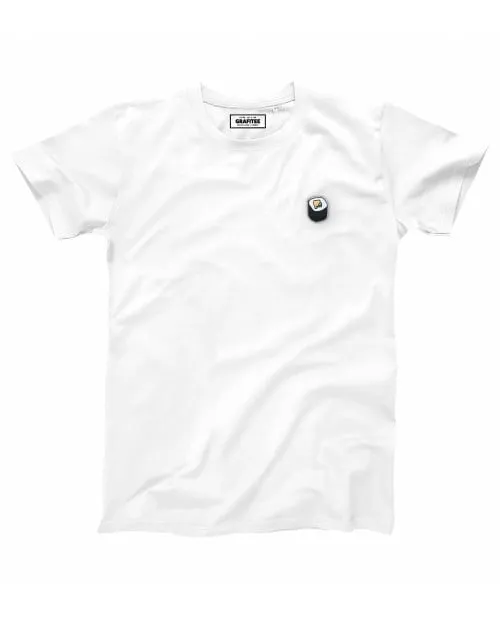 T-shirt brodé Maki - Broderie Poitrine Logo Maki | Grafitee