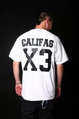 T shirt Califas X3 Football Américain West Coast Imprimé