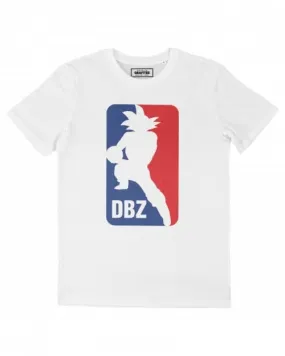 T-shirt Dragon Ball NBA - Tee-shirt Son Goku x Logo NBA | Grafitee