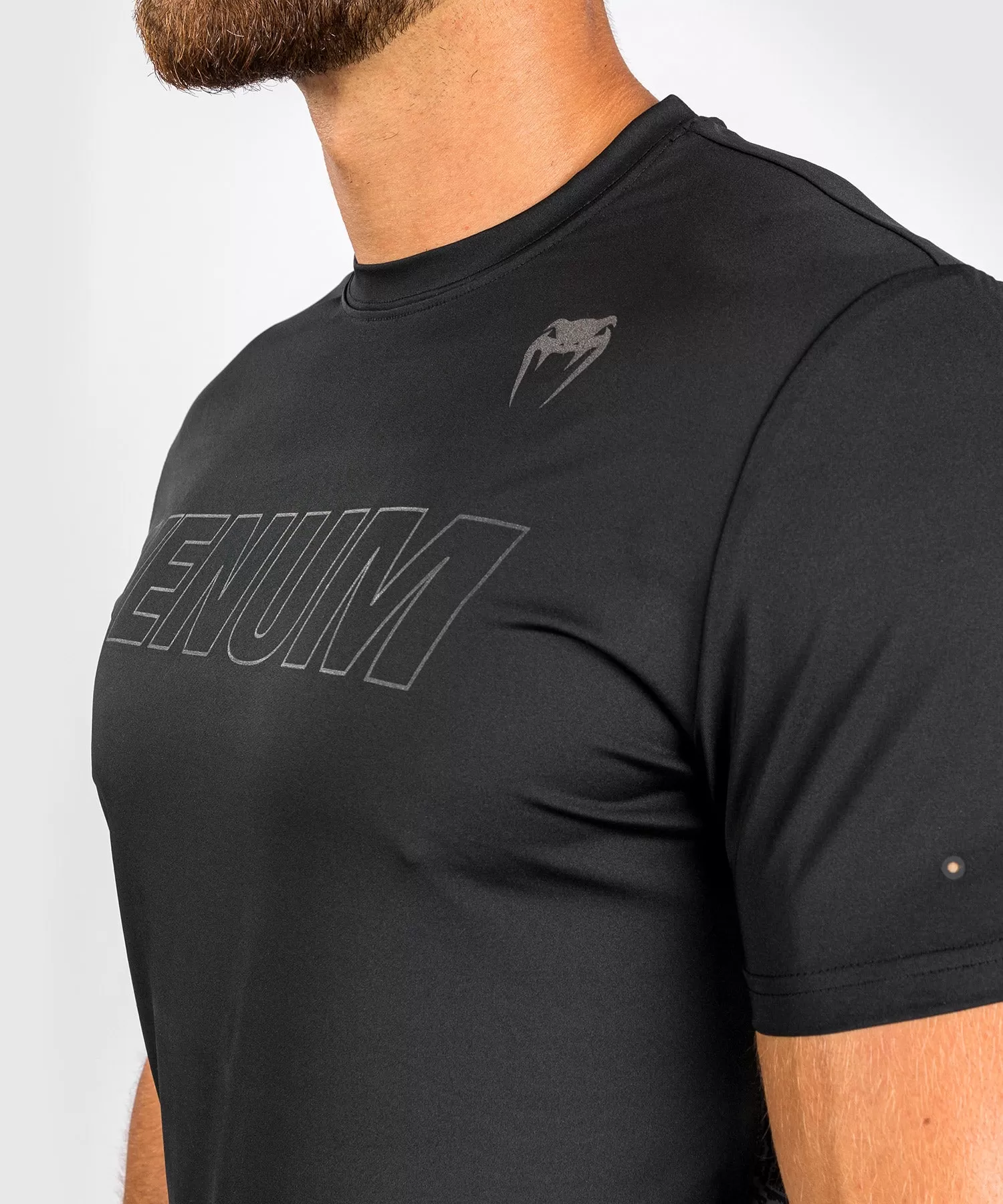 T-shirt Dry Tech Venum Classic Evo - Noir/Noir Réfléchissant