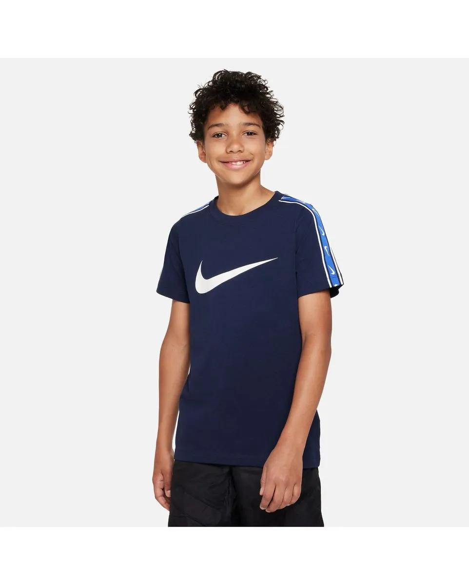 T-shirt Enfant B NSW REPEAT SW SS TEE Bleu