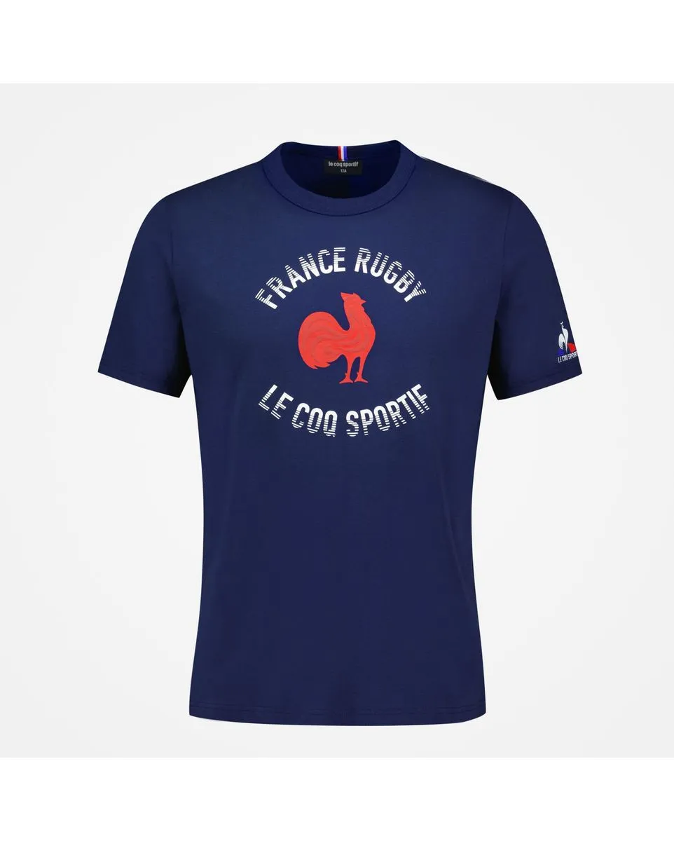 T-shirt Enfant FFR FANWEAR TEE SS N1 ENFANT Bleu