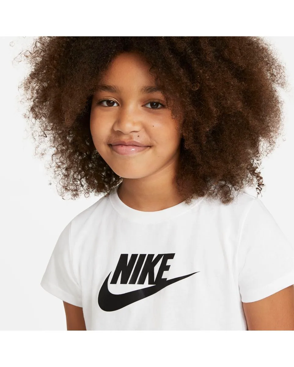 T-shirt Enfant plus âgé G NSW TEE CROP FUTURA Blanc