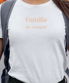 T-Shirt Famille de compet' Pour femme