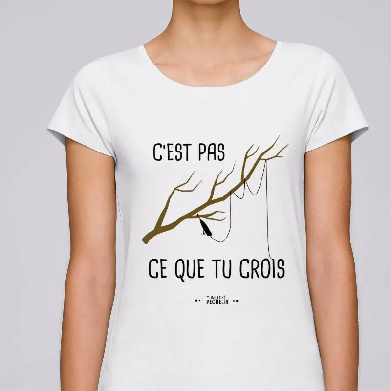 T-shirt Femme C'est pas ce que tu crois