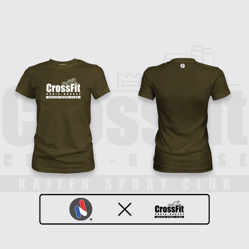 T-SHIRT FEMME - CROSSFIT® CROIX ROUSSE