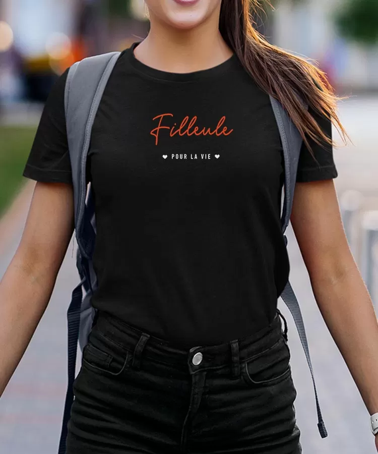 T-Shirt Filleule pour la vie Pour femme