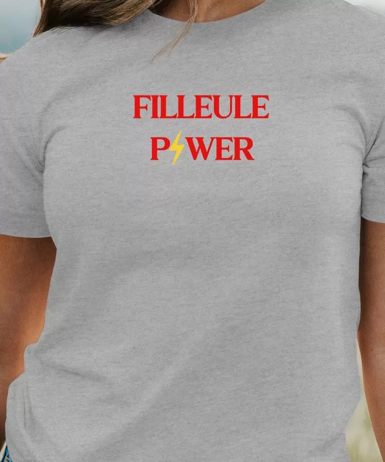 T-Shirt Filleule Power Pour femme