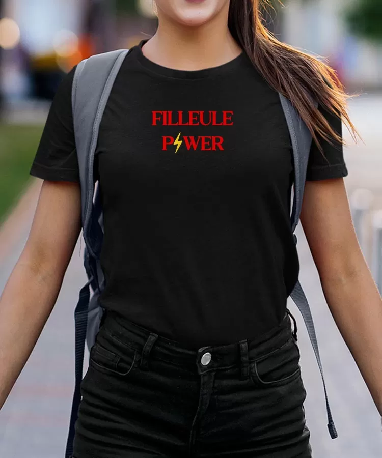 T-Shirt Filleule Power Pour femme