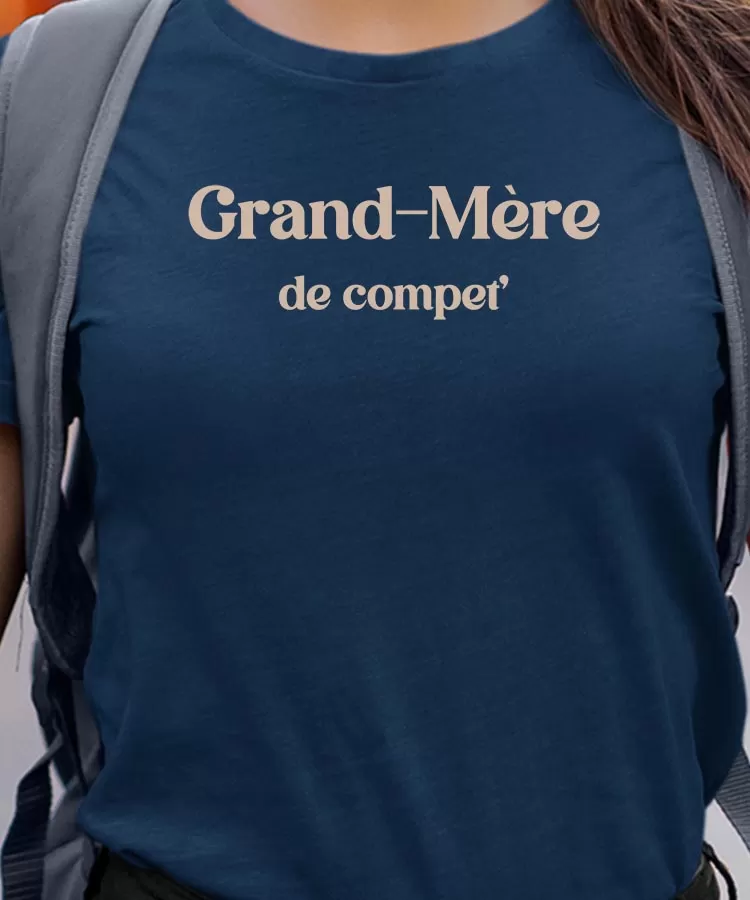 T-Shirt Grand-Mère de compet' Pour femme