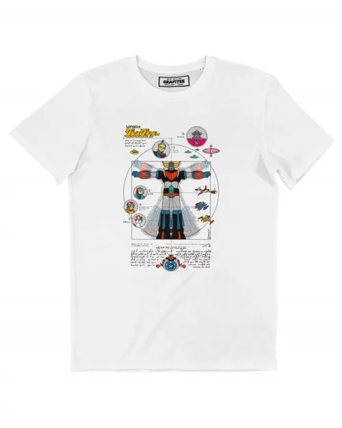 T-shirt Grendizer Da Vinci - Robot Centre Univers | Grafitee