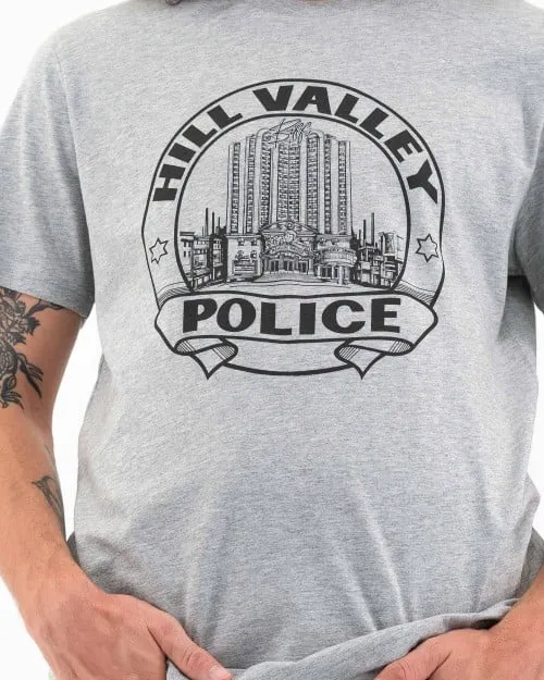 T-shirt Hill Valley Police - Logo Retour Vers le Futur II | Grafitee