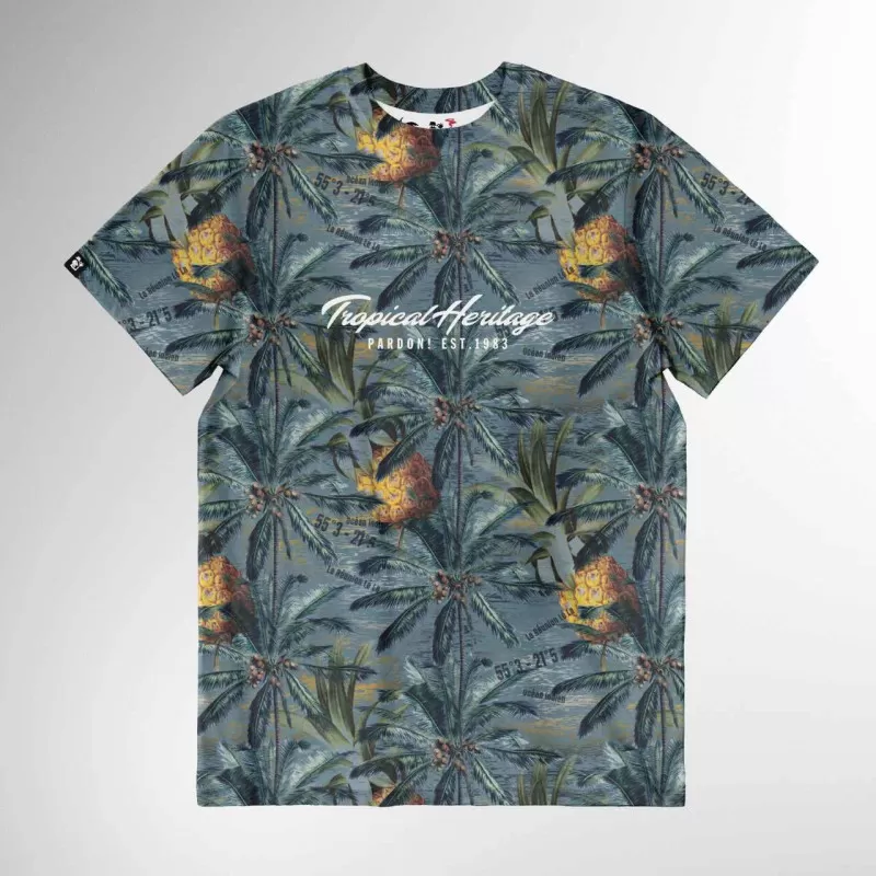 T-shirt Homme Tropical Heritage - Pardon!