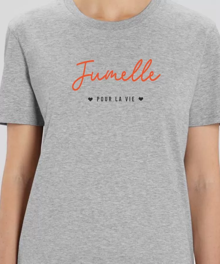 T-Shirt Jumelle pour la vie Pour femme