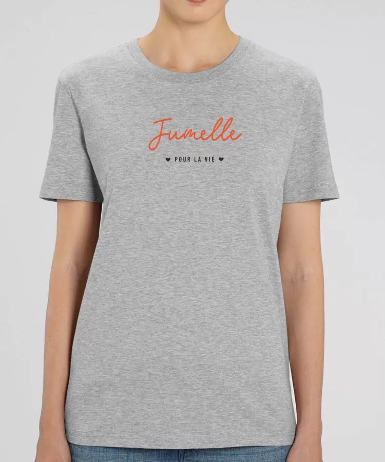 T-Shirt Jumelle pour la vie Pour femme