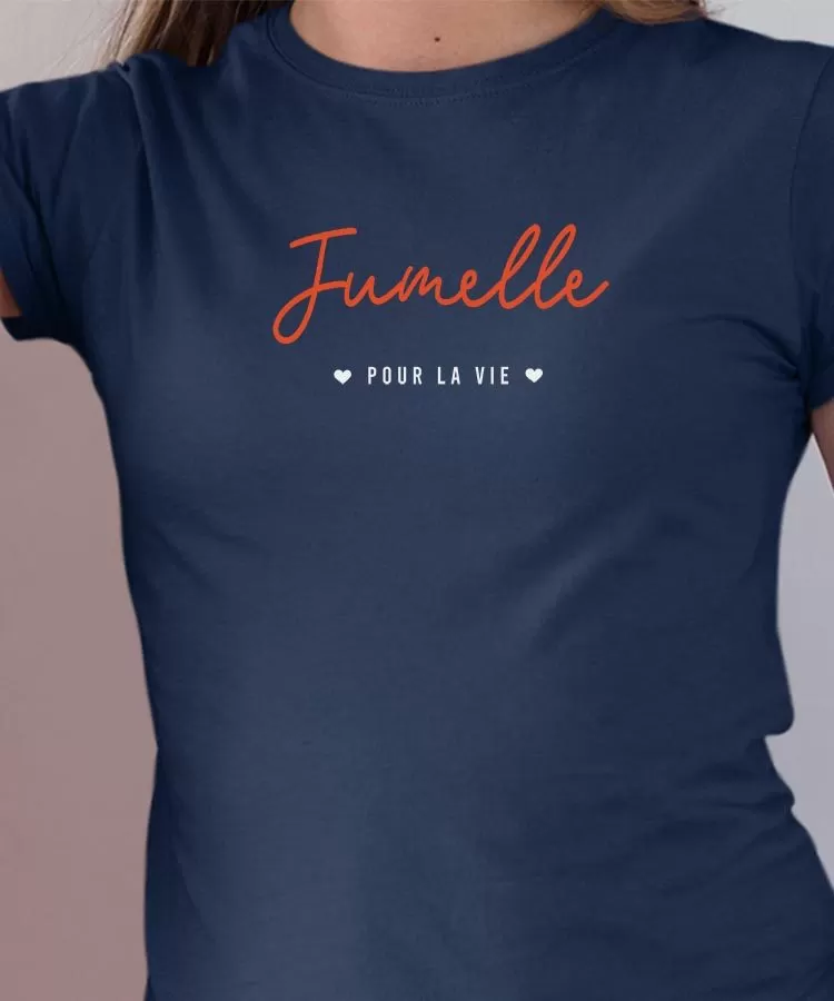 T-Shirt Jumelle pour la vie Pour femme