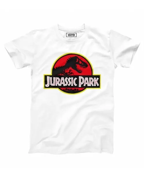 T-shirt Jurassic Park - Logo Dinosaure Film Spielberg | Grafitee