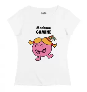 T-shirt Madame Gamine | Grafitee