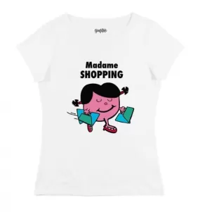 T-shirt Madame Shopping | Grafitee