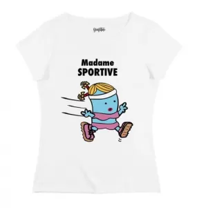 T-shirt Madame Sportive | Grafitee