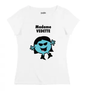 T-shirt Madame Vedette | Grafitee