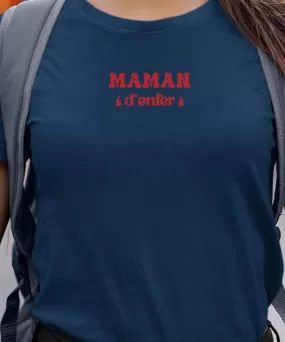 T-Shirt Maman d'enfer Pour femme