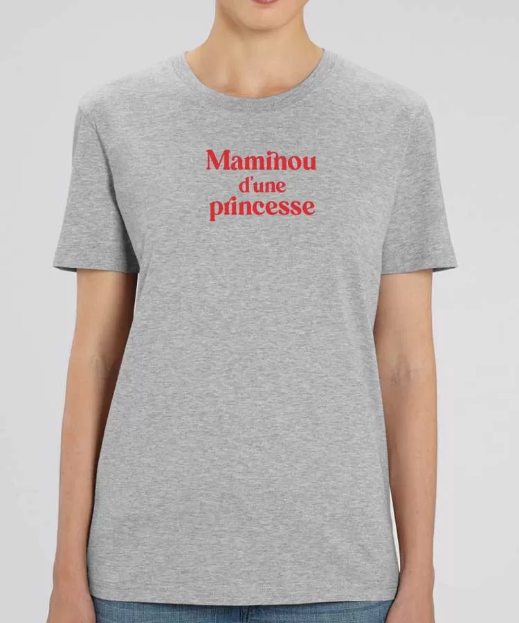 T-Shirt Maminou d'une princesse Pour femme