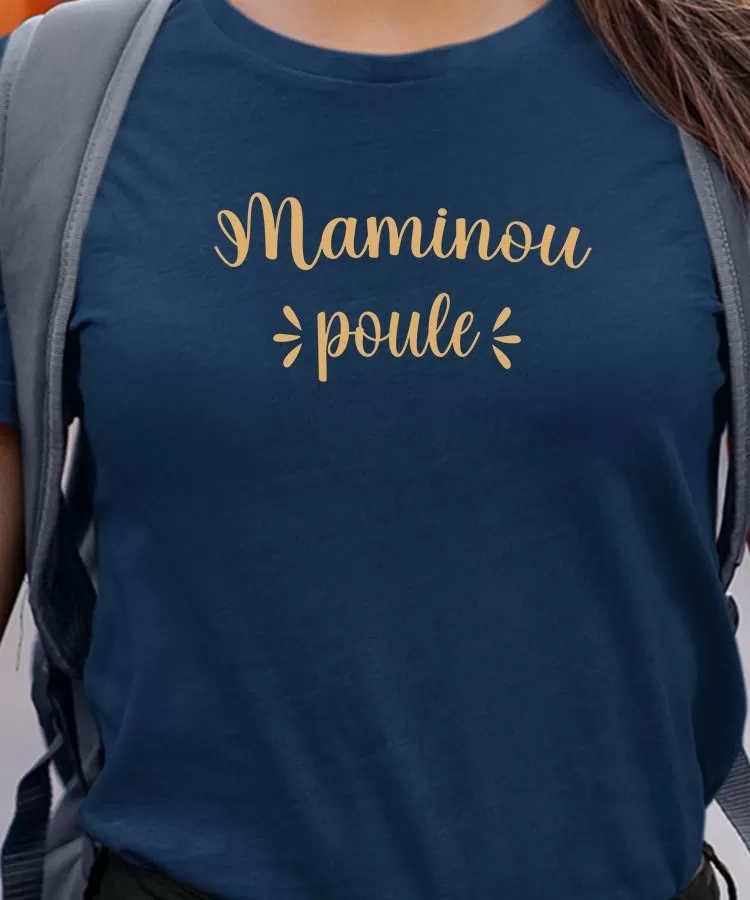 T-Shirt Maminou poule Pour femme