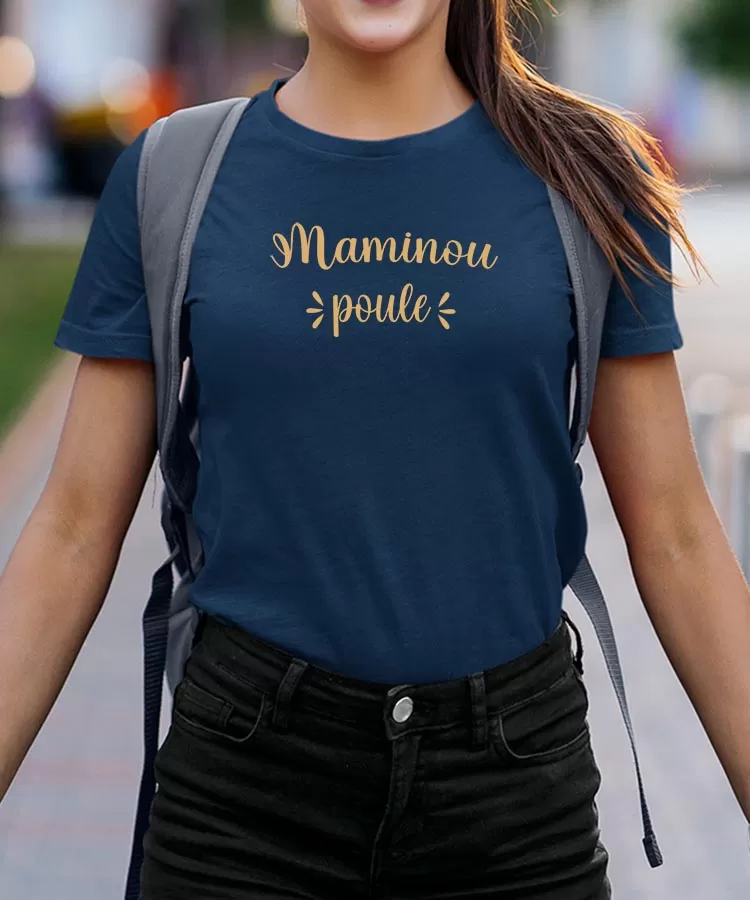 T-Shirt Maminou poule Pour femme