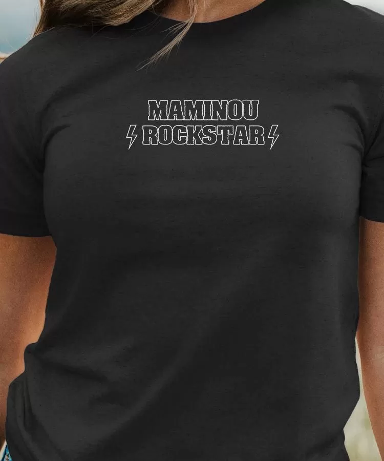 T-Shirt Maminou ROCKSTAR Pour femme