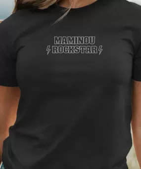 T-Shirt Maminou ROCKSTAR Pour femme