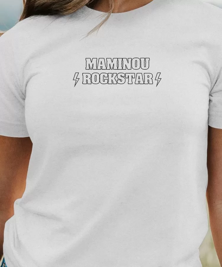 T-Shirt Maminou ROCKSTAR Pour femme