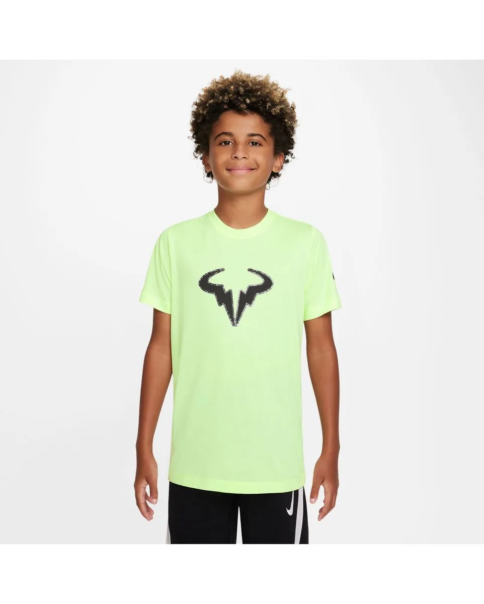 T-shirt manches longues Enfant B NK DF TEE RAFA Vert