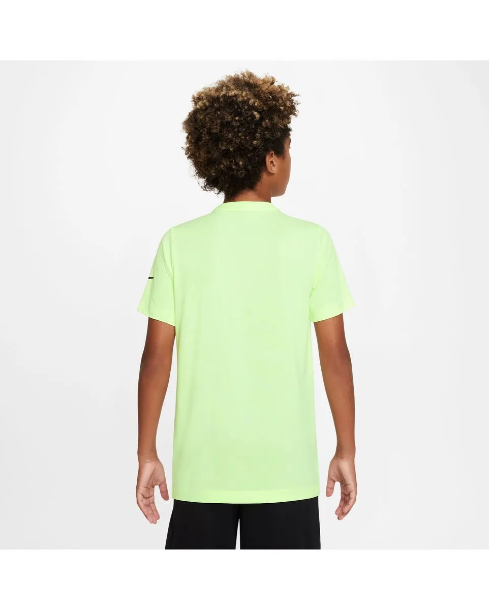 T-shirt manches longues Enfant B NK DF TEE RAFA Vert