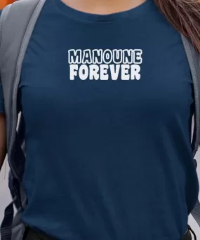 T-Shirt Manoune forever face Pour femme