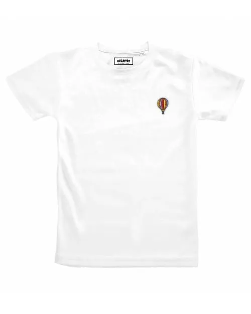 T-shirt Montgolfière (brodé) - Écusson 5 cm | Grafitee