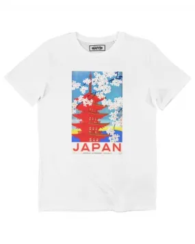 T-shirt Pagode Japonaise - Temple et Paysage Japonais | Grafitee