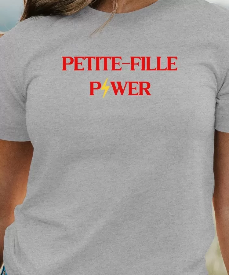 T-Shirt Petite-Fille Power Pour femme