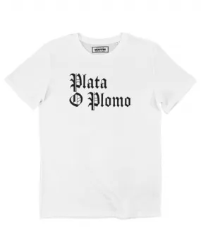 T-shirt Plata o Plomo - Réplique Narcos Pablo Escobar | Grafitee