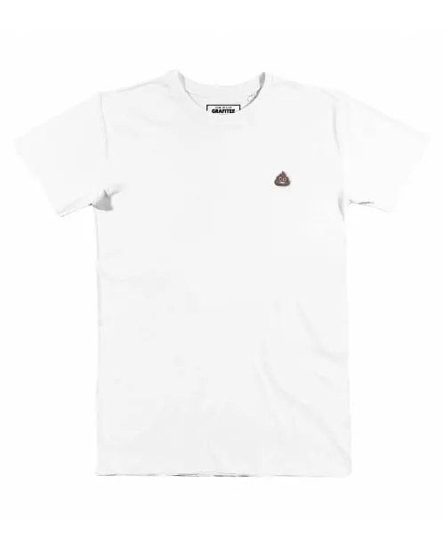 T-shirt Poop - Ecusson brodé Emoji Caca | Grafitee